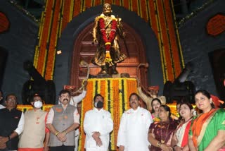 statue Shivaji Maharaj Lokmanya Nagar