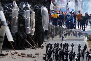 Violent protests in Kathmandu