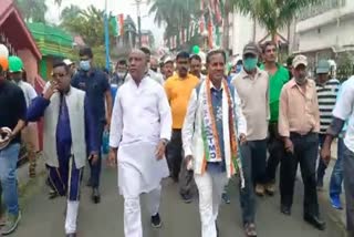 rathin ghosh in vote campaign