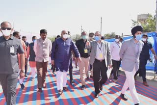 CM Bhupendra Patel visit Radhanpur : રાધનપુર ખાતે નિર્માણાધિન ફિલ્ટરેશન પ્લાન્ટનું મુખ્યપ્રધાને નિરીક્ષણ કર્યું