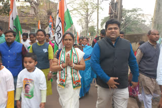 Begal civic polls 2022: Rebel leader campaigns for Bankura TMC candidate
