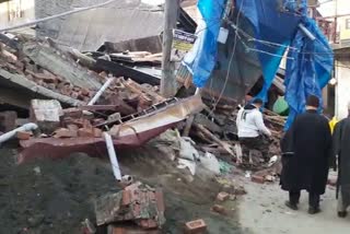 Three residential houses collapse in Nowhatta*