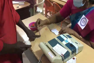 Repolling for Tamil Nadu urban local body polls underway