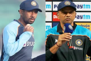 Wriddhiman Saha statement  Coach Rahul Dravid  Rahul Dravid clarified  ruckus  कोच राहुल द्रविड़  ऋद्धिमान साहा  भारतीय टीम में बवाल  खेल समाचार