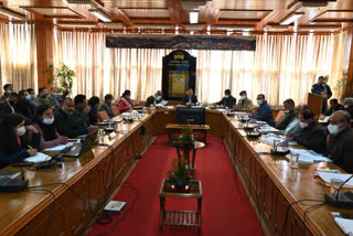 Suresh Kashyap took Disha meeting in Shimla