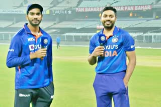 Avesh Khan  Indian cricket team  Rahul Dravid  Rohit Sharma  West Indies cricket team  debut  Cricket News In Hindi  Cricket News