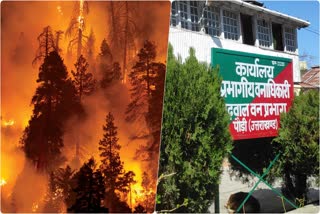 forest fire in pauri