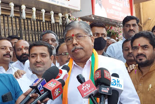 Chandrakant Patil Statement On Sanjay Raut