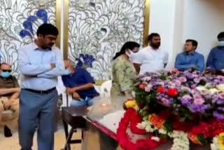 DRDO Chairman Sathish Reddy Condolence to mekapati