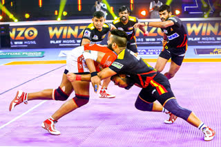 PKL 8:Bengaluru bulls thrash Gujarat giants by 49-29 in eliminator