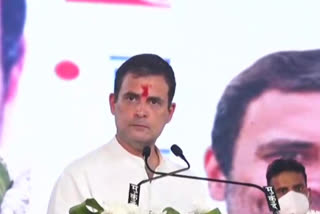 Congress leader Rahul Gandhi on Monday alleged that the Modi government has "jeopardised" India's future by "halving" the budget for child welfare.