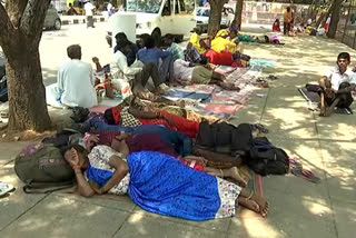 Devotees suffering in Tirumala