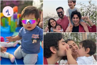 Saif Alikhan small son Jeh first birthday pics