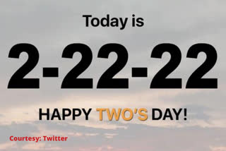 special day today  22 February 2022  significance of the date 22-2-2022  Twosday  palindrome date today  ഇന്നത്തെ ദിവസത്തിന്‍റെ പ്രത്യേകത  പാലിന്‍ഡ്രോം തീയതി  ഫെബ്രുവരി 22