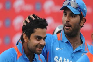 Yuvraj Singh on Virat Kohli  Yuvraj Singh news  Virat Kohli news  Yuvraj Singh comments on Kohli  വിരാട് കോലി  യുവരാജ് സിങ്  കോലിക്ക് യുവരാജിന്‍റെ കത്ത്  വിരാട് കോലിയെപ്പറ്റി യുവരാജ് സിങ്