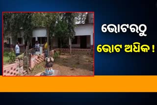 କୟାଁ ପଞ୍ଚାୟତରେ ୧୦୦ ପ୍ରତିଶତରୁ ଅଧିକ ମତଦାନ !