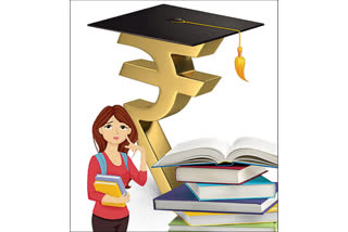 Poor and  middle class students not studying higher education for educational loans not getting