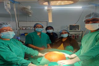 Tumor operation in Ambikapur