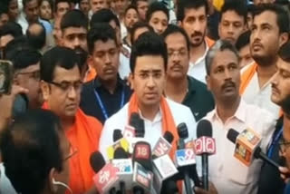 Shivamogga Harsha's murder is Kerala model of terror: BJP MP Tejasvi Surya