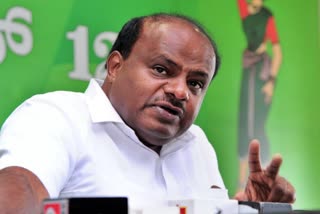 Former chief minister H.D. Kumaraswamy sparked against BJP-Congress