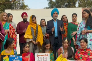 Spread of Punjabi language in Rajouri Garden delhi