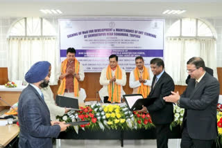 Tripura signs MoU for maintenance and development of Inland Waterways Terminal