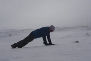 ITBP Commandant does 65 push-ups