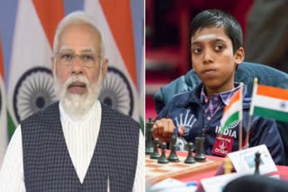 PM Modi on Praggnanandhaa, Narendra Modi on chess champion Praggnanandhaa, Grandmaster R Praggnanandhaa