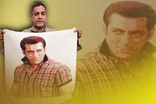 Unique Feat of  Salman Khan's Fan