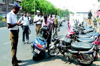 hyderabad traffic police challan discount