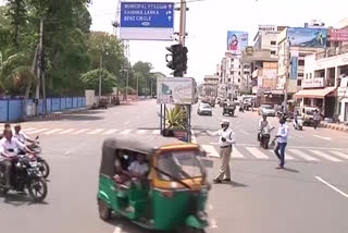 traffic signal issue in benz circle