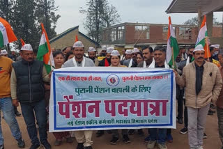 Padyatra of Himachal NPS employees