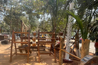 development of mahatma gandhi maidan in worlis Jamboree in four months
