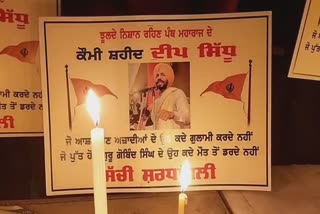 Youth Tribute to Deep Sidhu In Mansa