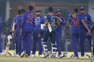 india sri lanka first t20 highlights  india sri lanka  ഇന്ത്യ-ശ്രീലങ്ക  ഇഷന്‍ കിഷന്‍  ശ്രേയസ് അയ്യര്‍