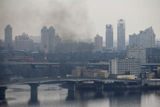 Ukraine: Explosions heard in central Kiev