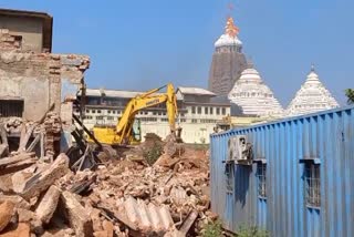 eviction process of emar mutt in puri