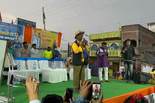 Bengal Civic Polls 2022 Kancha Badam Fame Bhuban Badyakar in Election Rally for TMC in Purulia