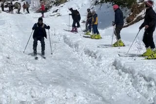 skiing in kinnaur
