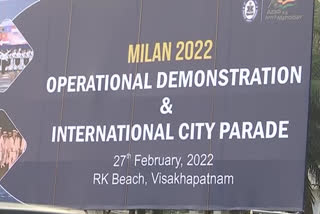 Milan 2022 started in vishakaptnam