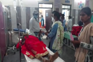 Women died in Surajpur road accident