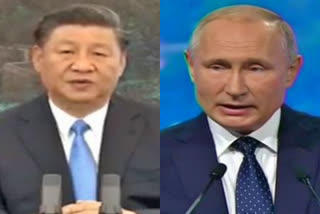 china president speaks with Russia president  Russia president  viladimir putin  Xi Jinping  Xi Jinping speaks with Vladimir Putin  ரஷிய அதிபருடன் சீன அதிபர் பேச்சு வார்த்தை  ரஷிய அதிபர் புதின்  ரஷ்யா-உக்ரைன் போர்  புதினுடன் பேசிய ஜின்பிங்