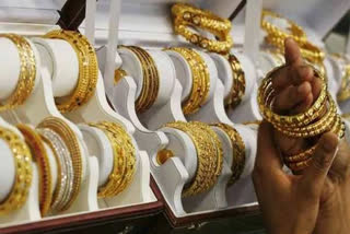 Paring previous gains, gold prices in the national capital on Friday declined by Rs 1,274 to Rs 50,913 per 10 gram reflecting overnight fall in international market along with rupee appreciation, according to HDFC Securities.