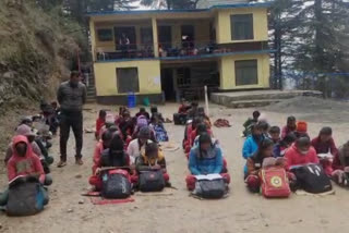 lack of facilities in government school khil mandi