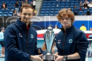 Russia Ukraine war  russian tennis players speaks against war  Daniil Medvedev  Andrey Rublev  ഡാനില്‍ മെദ്‌വദേവ് ആന്ദ്രേ റുബ്‌ലെവ്  റഷ്യ യുക്രൈൻ യുദ്ധം  ആശങ്കയറിയിച്ച് റഷ്യന്‍ ടെന്നീസ് താരങ്ങളും