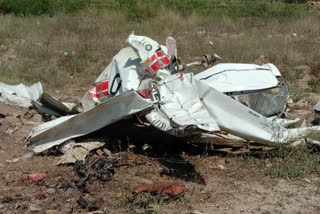 تربیت کے دوران طیارہ گرکر تباہ، دو ہلاک