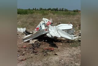 Aircraft Crash in Telangana