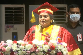 Governor tamilisai in JNTU convocation, jntuh