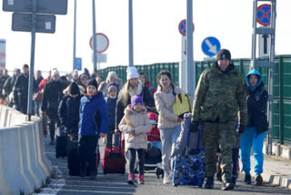 The UN refugee agency said on Saturday that nearly 120,000 people have so far fled Ukraine into neighbouring countries in the wake of Russian invasion.