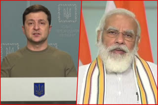 Ukrainian President Volodymyr Zelenskyy says sought political support from PM Modi